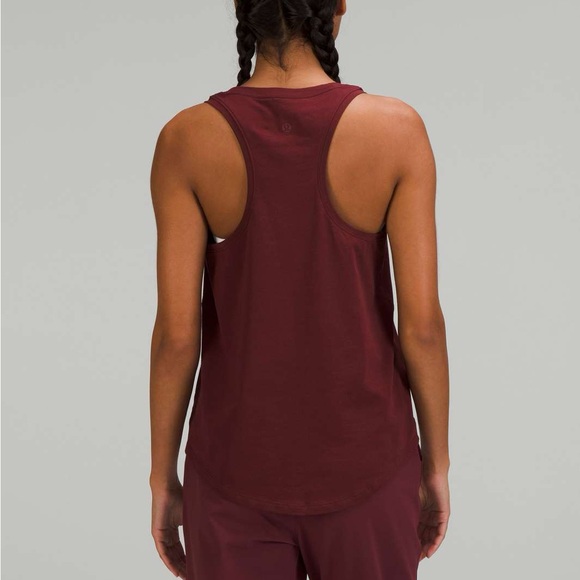 Lululemon Love Tank Top in Red Merlot - Picture 2 of 8